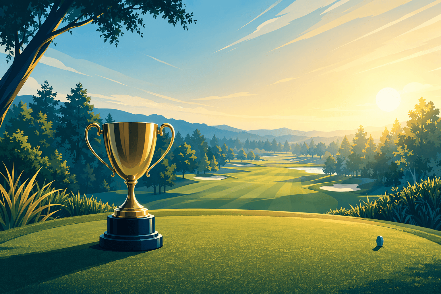 Golf finance critique - illustration, Jake Team LLC