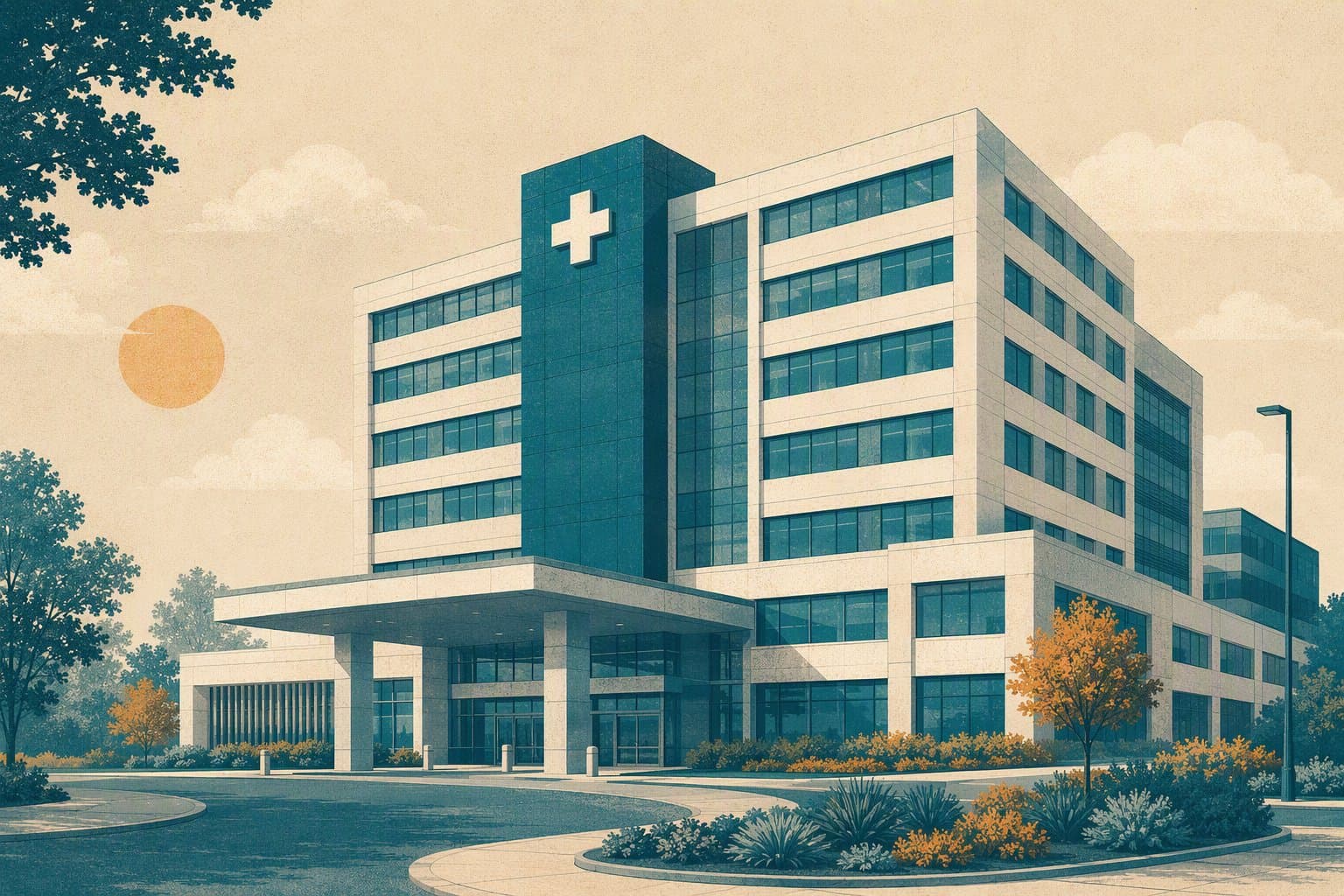 New Medical Campus - illustration, Jake Team LLC