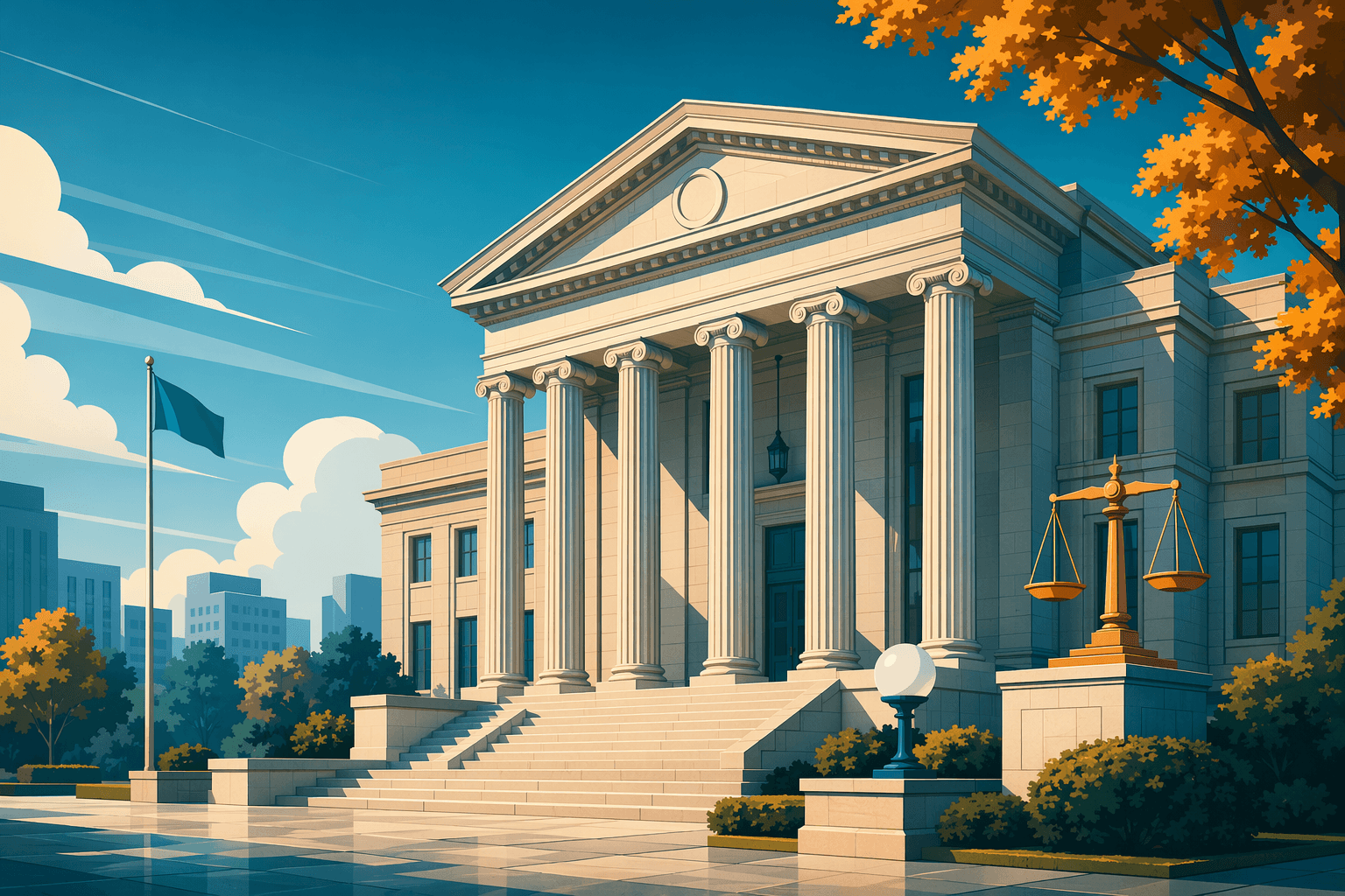 Justice System - illustration, Jake Team LLC