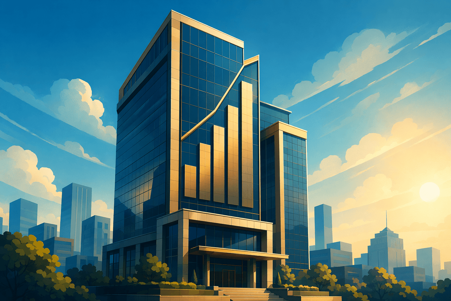 Stock valuation - illustration, Jake Team LLC