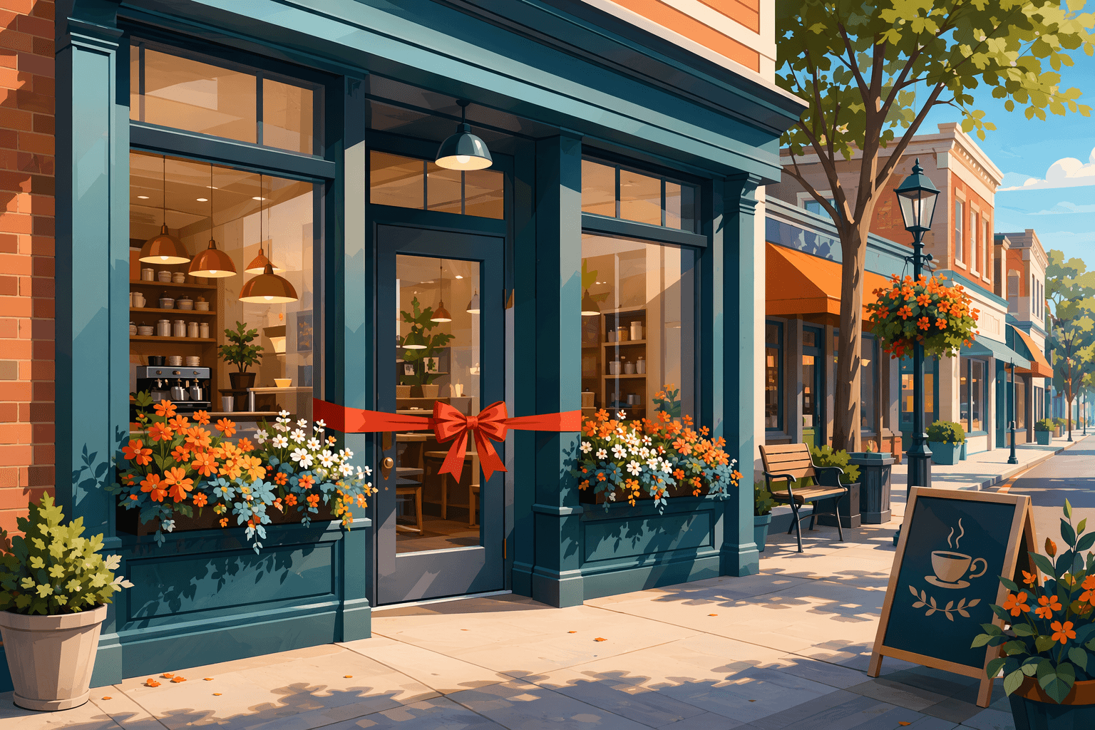 Coffee shop expansion - illustration, Jake Team LLC