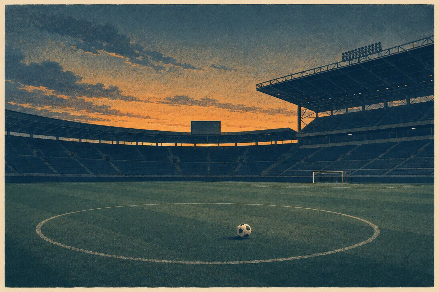 Soccer Match - illustration, Jake Team LLC