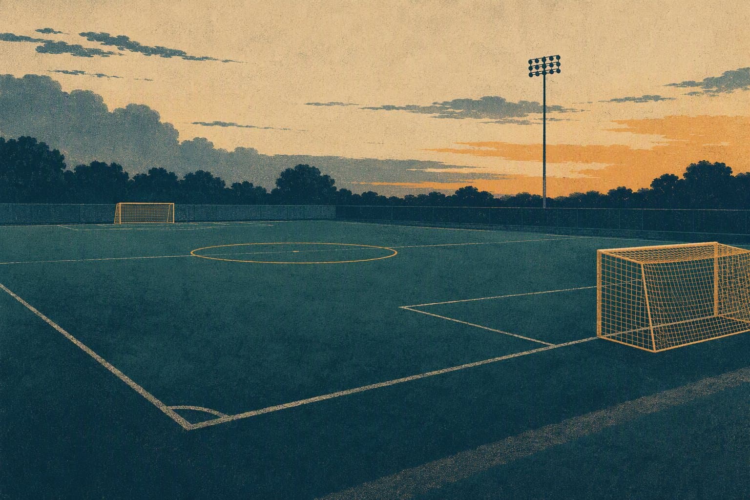 soccer match - illustration, Jake Team LLC