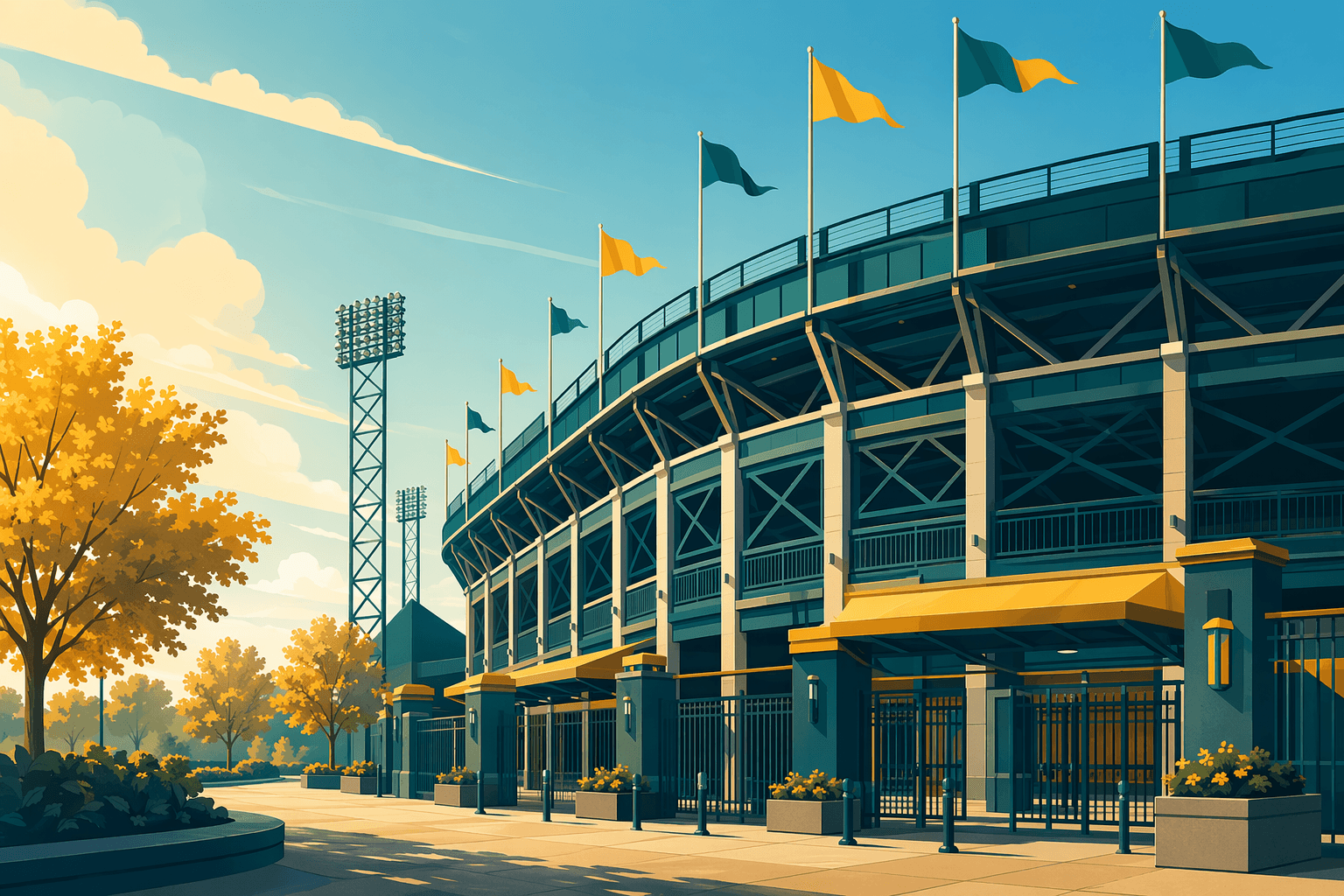 Baseball game - illustration, Jake Team LLC