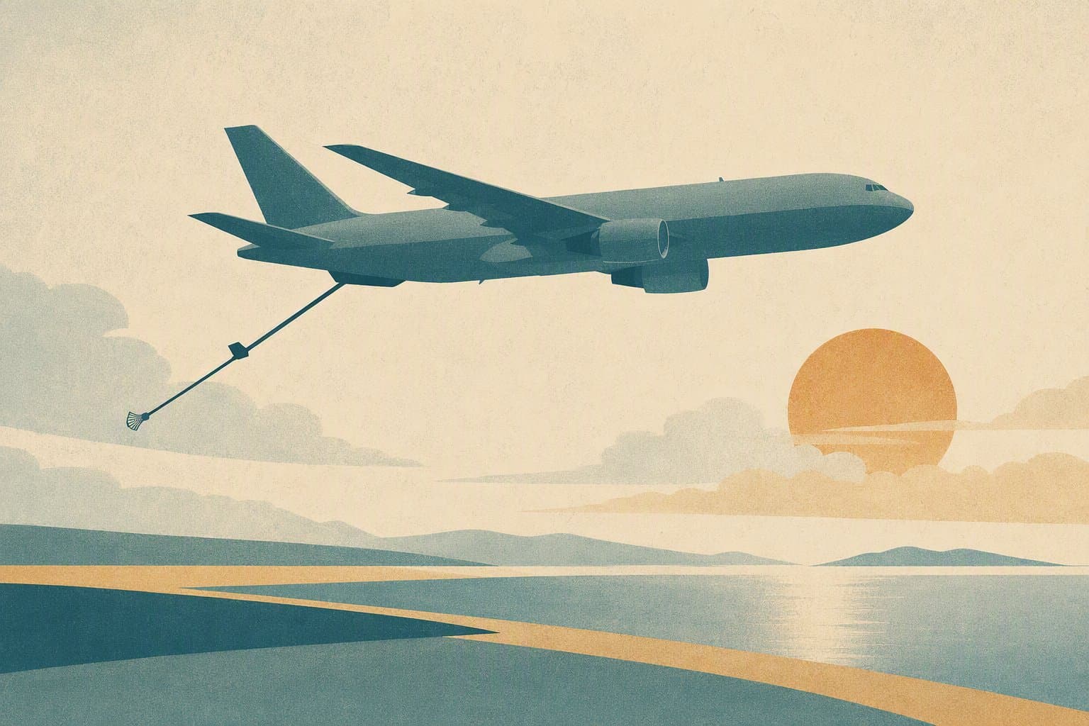 Aircraft Export Deal - illustration, Jake Team LLC
