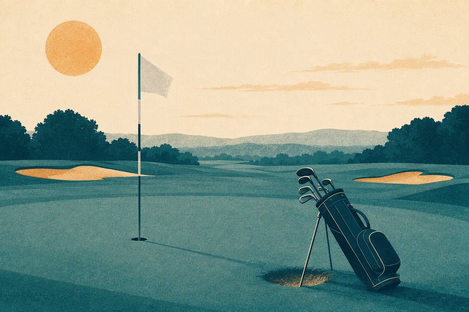 Golf Integrity - illustration, Jake Team LLC