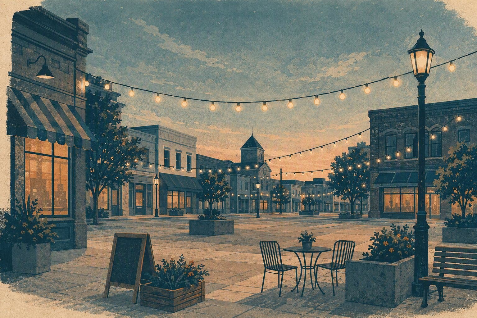 startup pitch night - illustration, Jake Team LLC
