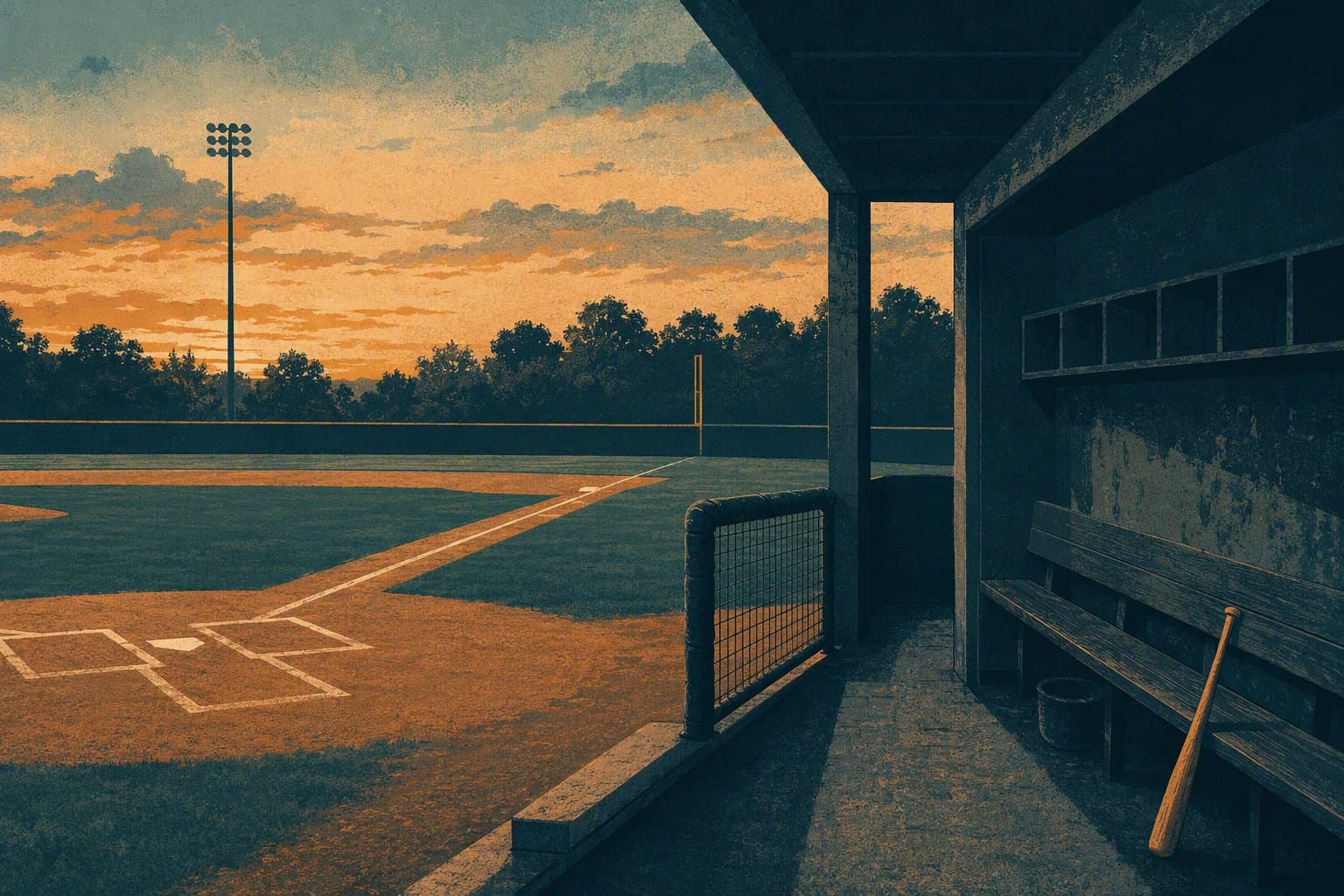 Baseball Victory - illustration, Jake Team LLC