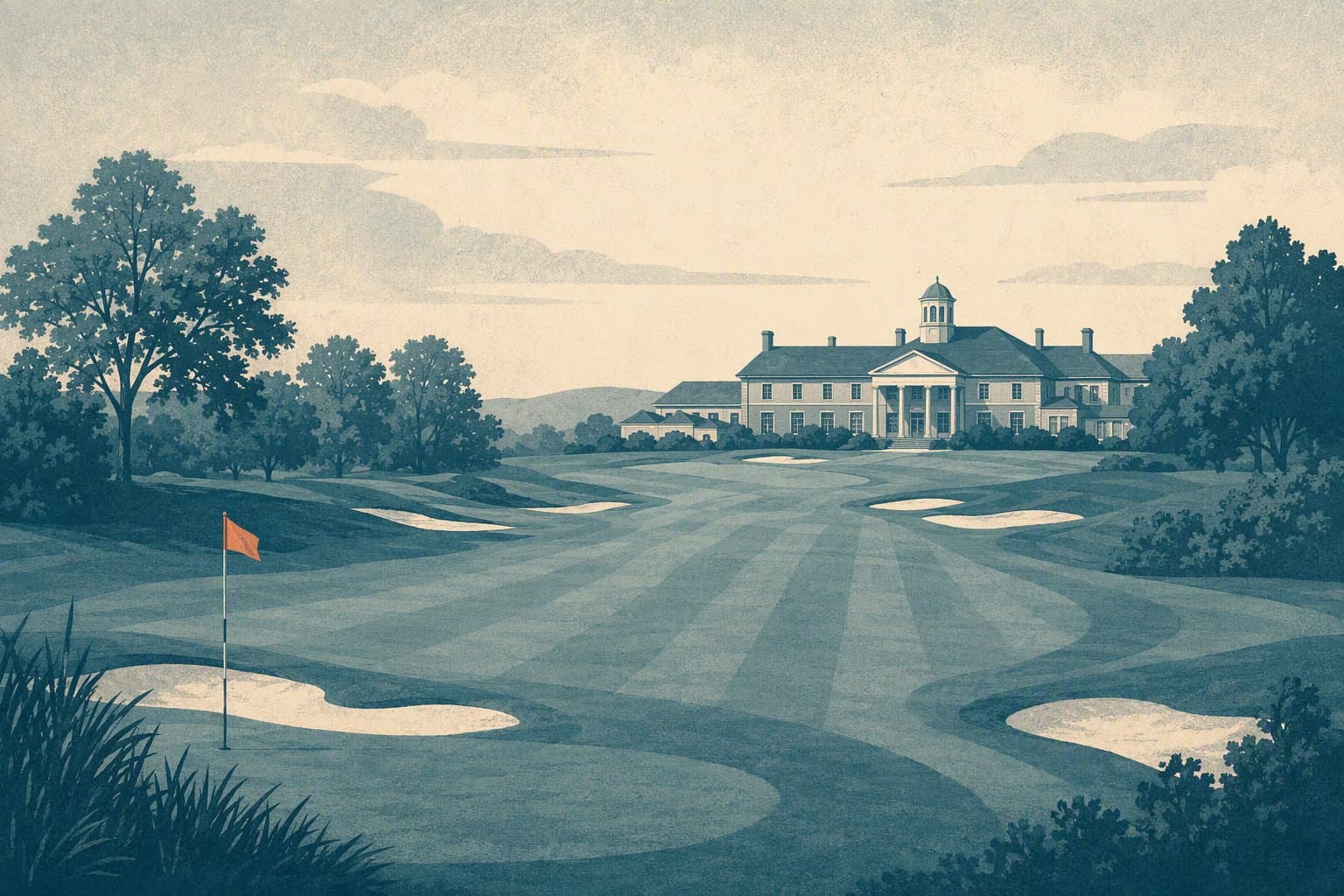 golf industry values - illustration, Jake Team LLC