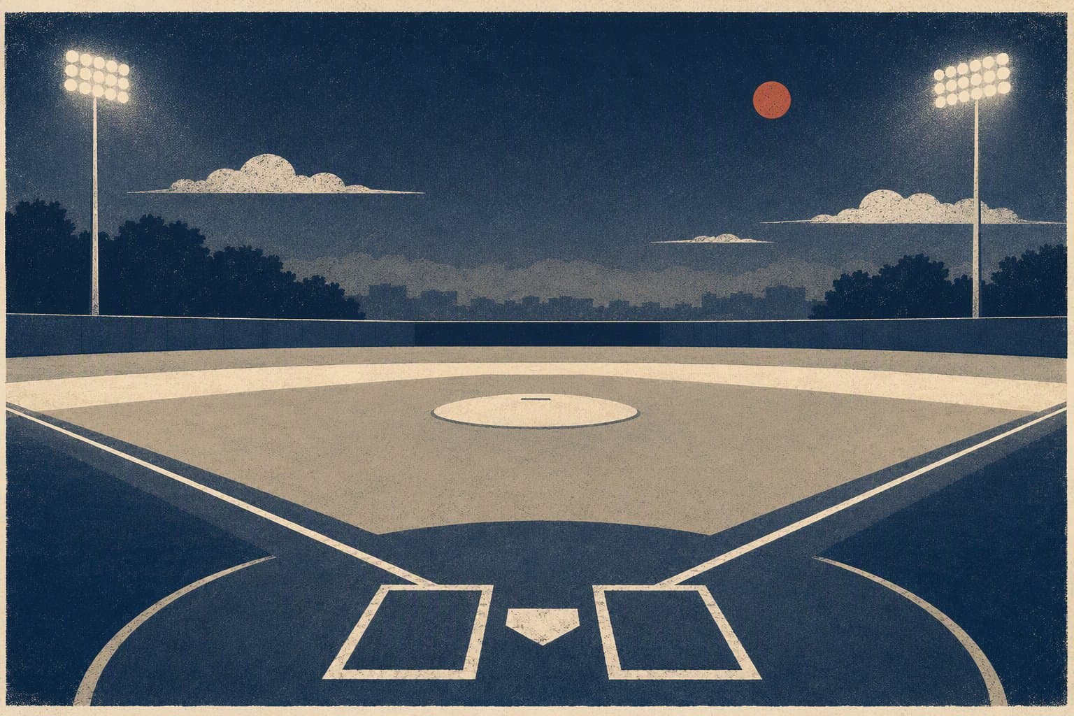 Baseball Shutout - illustration, Jake Team LLC