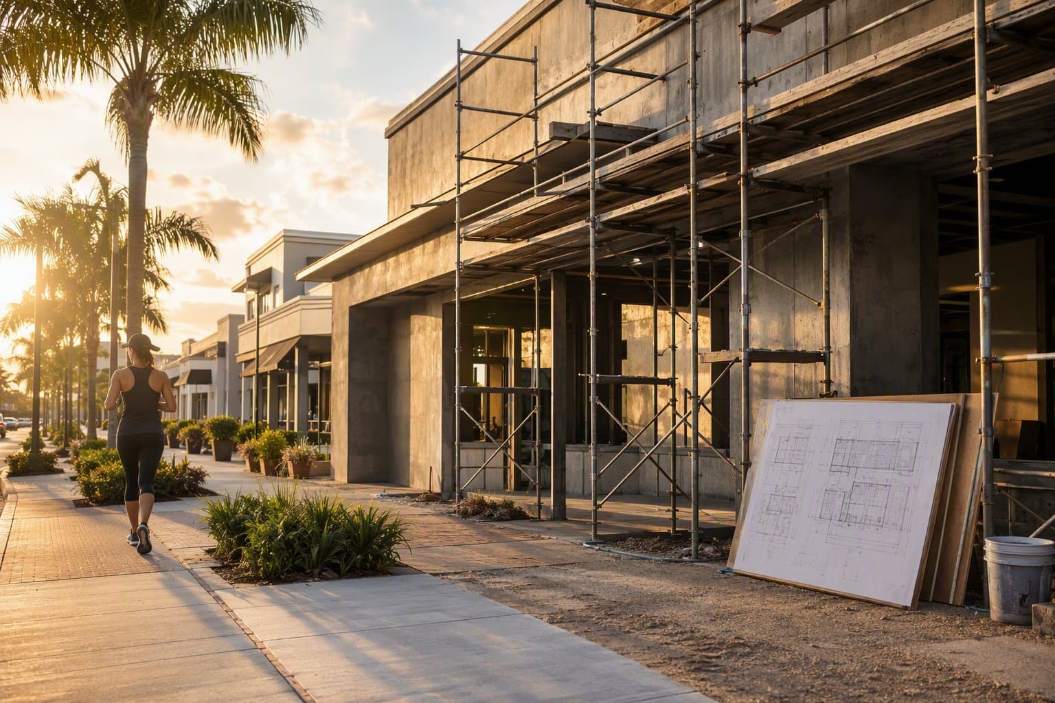 New Restaurant Construction - illustration, Jake Team LLC