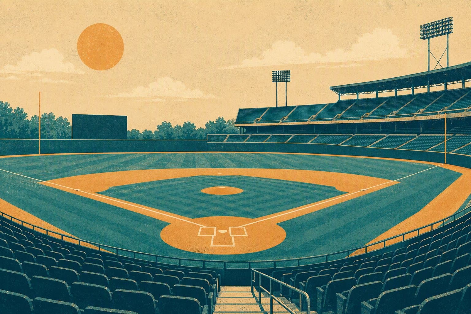 Baseball Game - illustration, Jake Team LLC