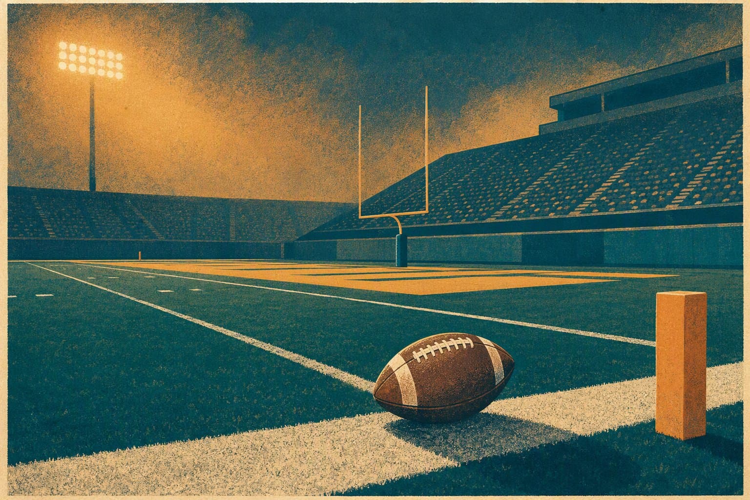 Preseason Football - illustration, Jake Team LLC