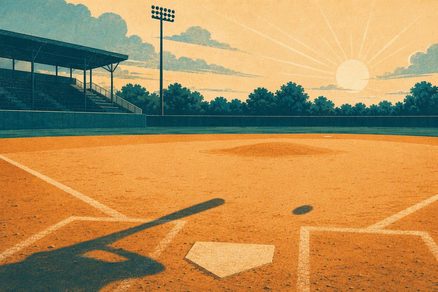 Baseball Momentum - illustration, Jake Team LLC