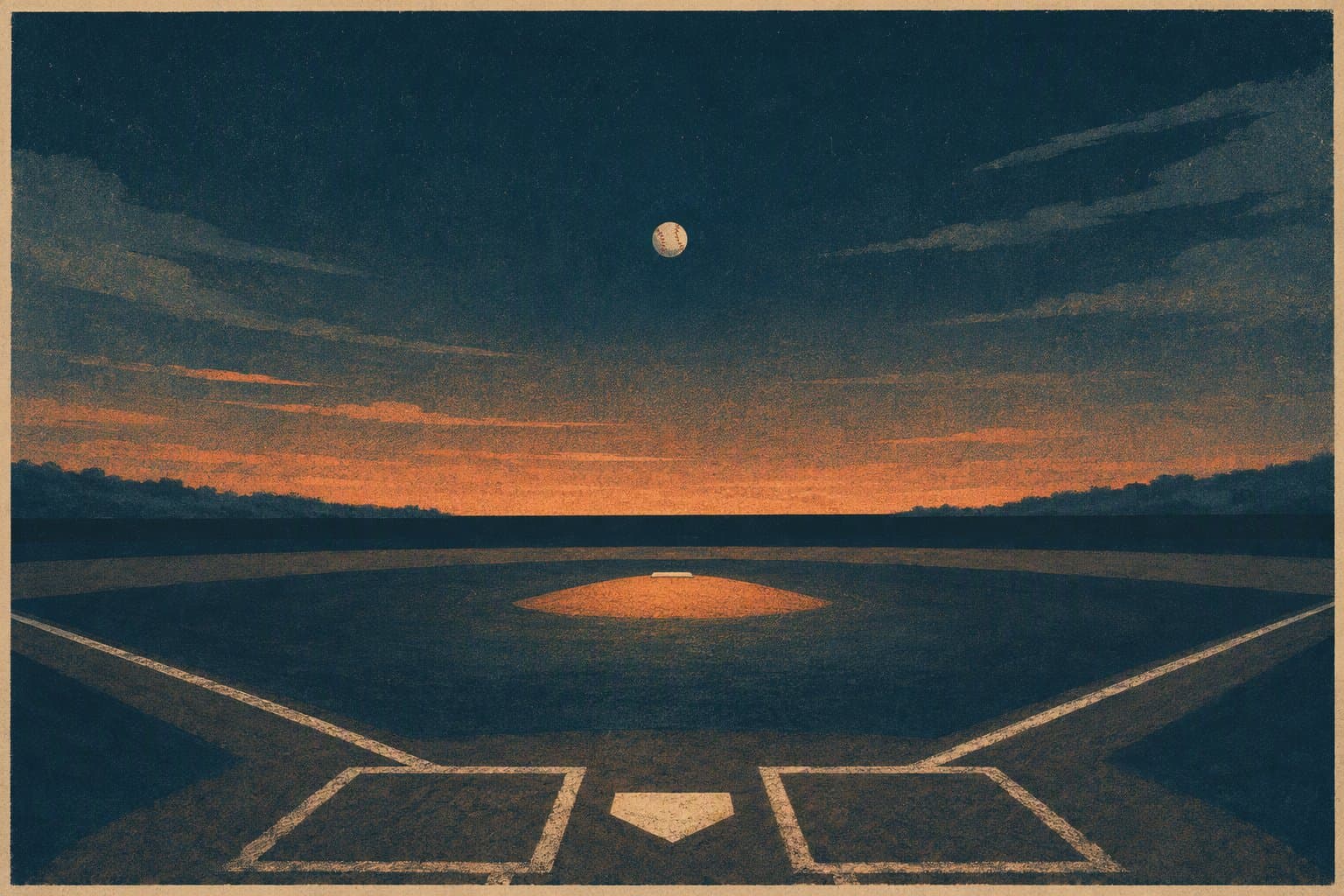 Baseball Tension - illustration, Jake Team LLC