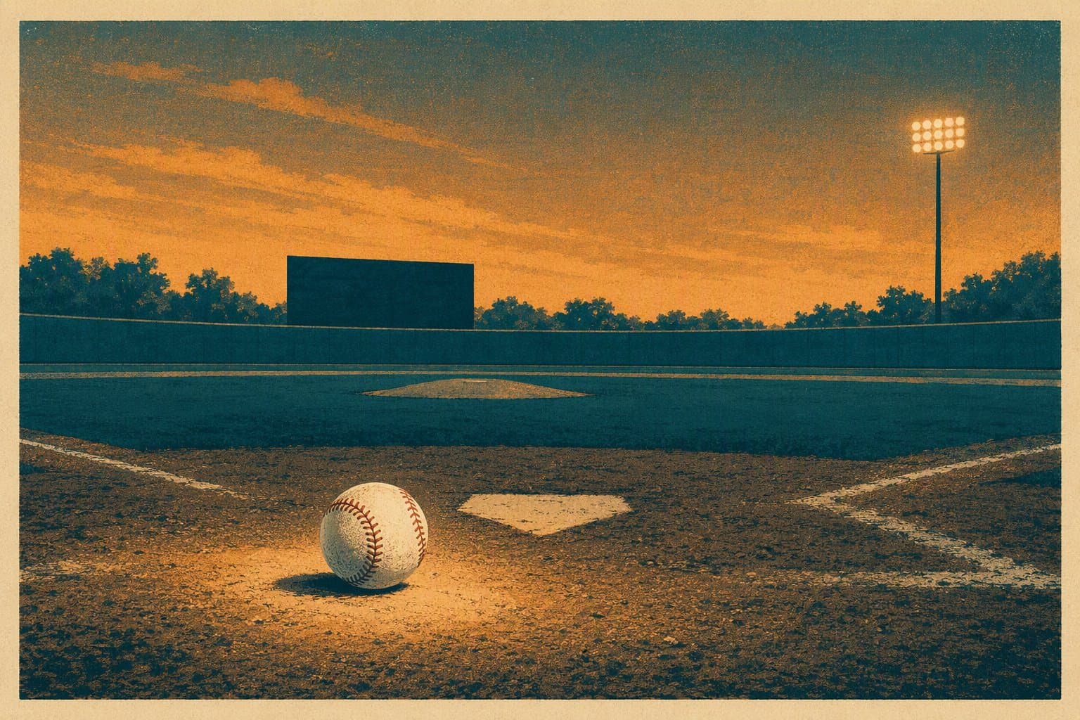 Baseball Victory - illustration, Jake Team LLC