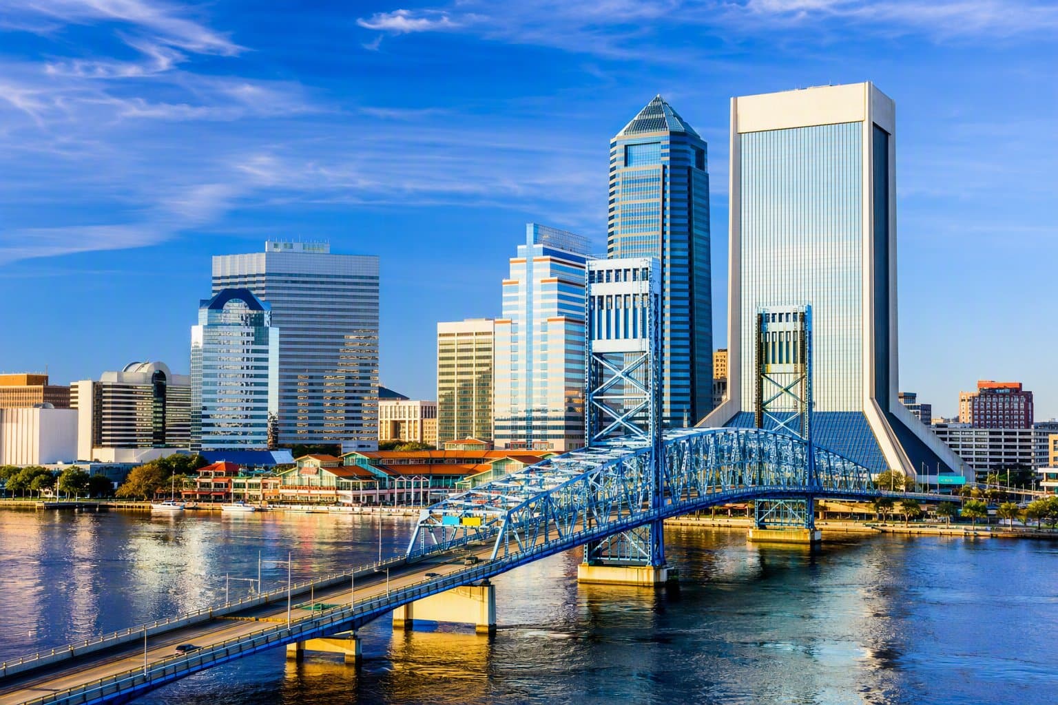 Jacksonville skyline - illustration, Jake Team LLC