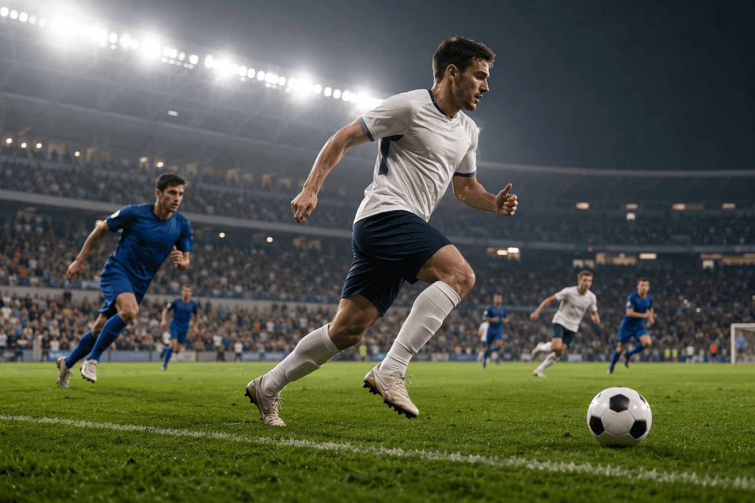 Soccer match tension - illustration, Jake Team LLC