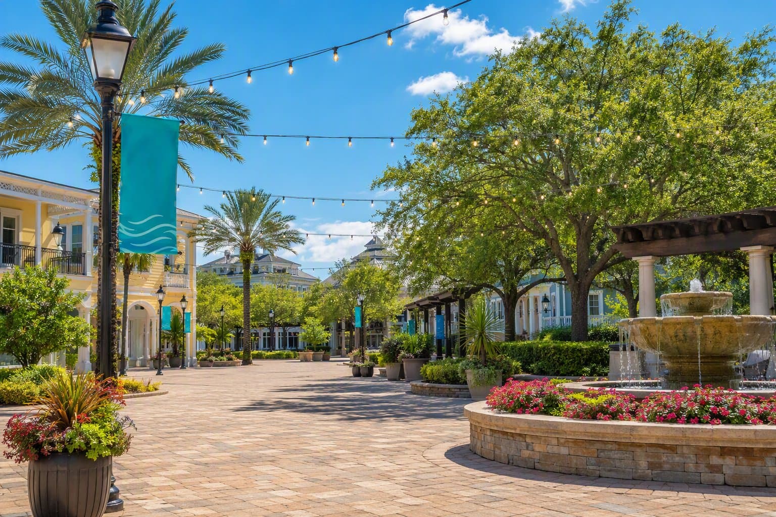 Nocatee town square - illustration, Jake Team LLC