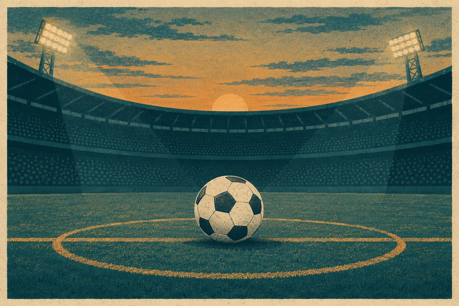 Soccer Draw - illustration, Jake Team LLC