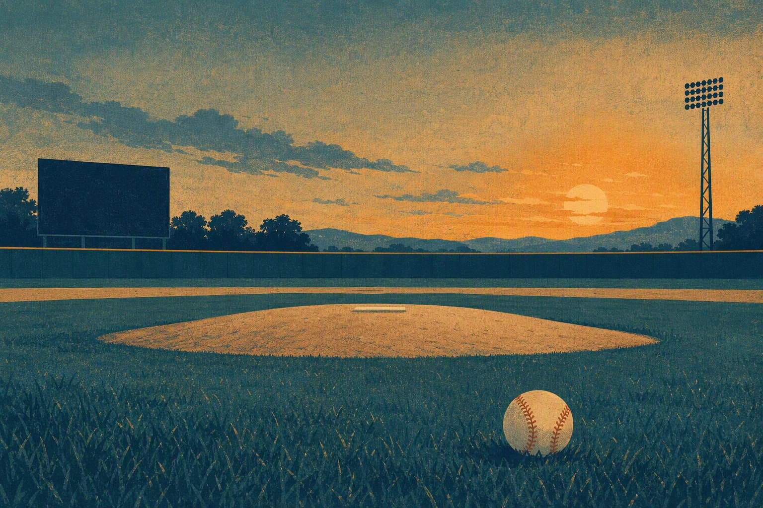 Baseball Rally - illustration, Jake Team LLC