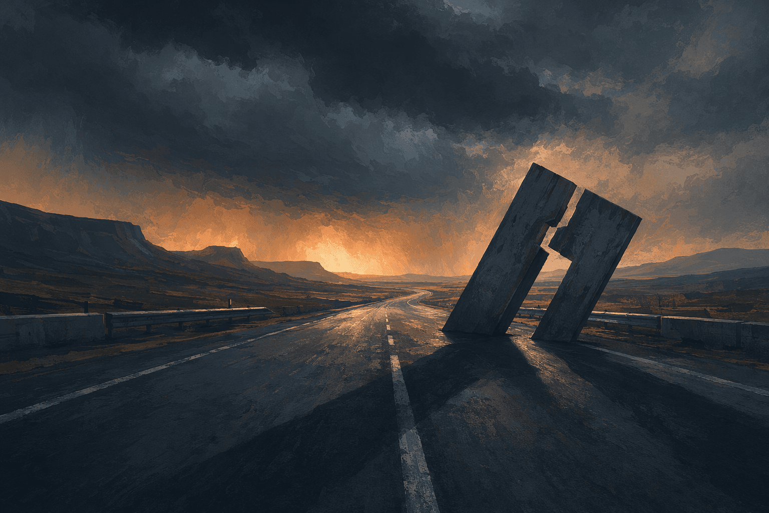 Traffic obstruction - illustration, Jake Team LLC