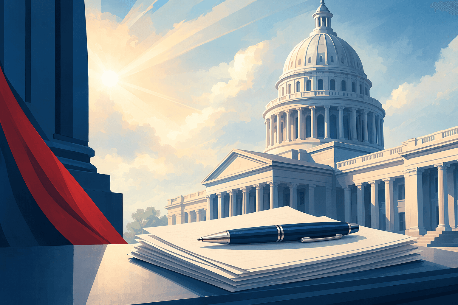Government veto - illustration, Jake Team LLC
