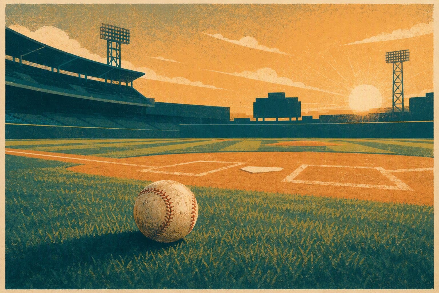Baseball Rally - illustration, Jake Team LLC