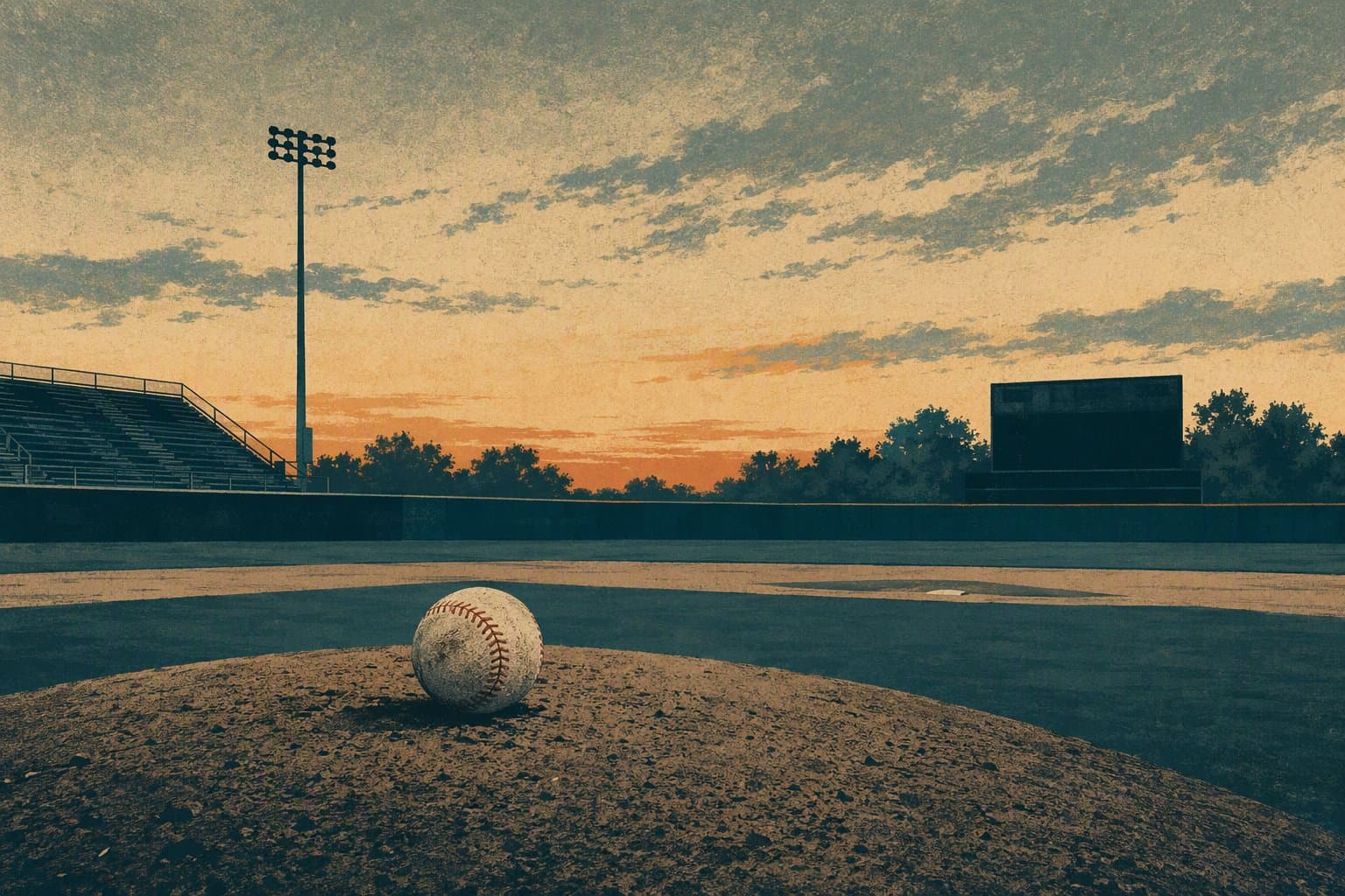 Baseball Loss - illustration, Jake Team LLC