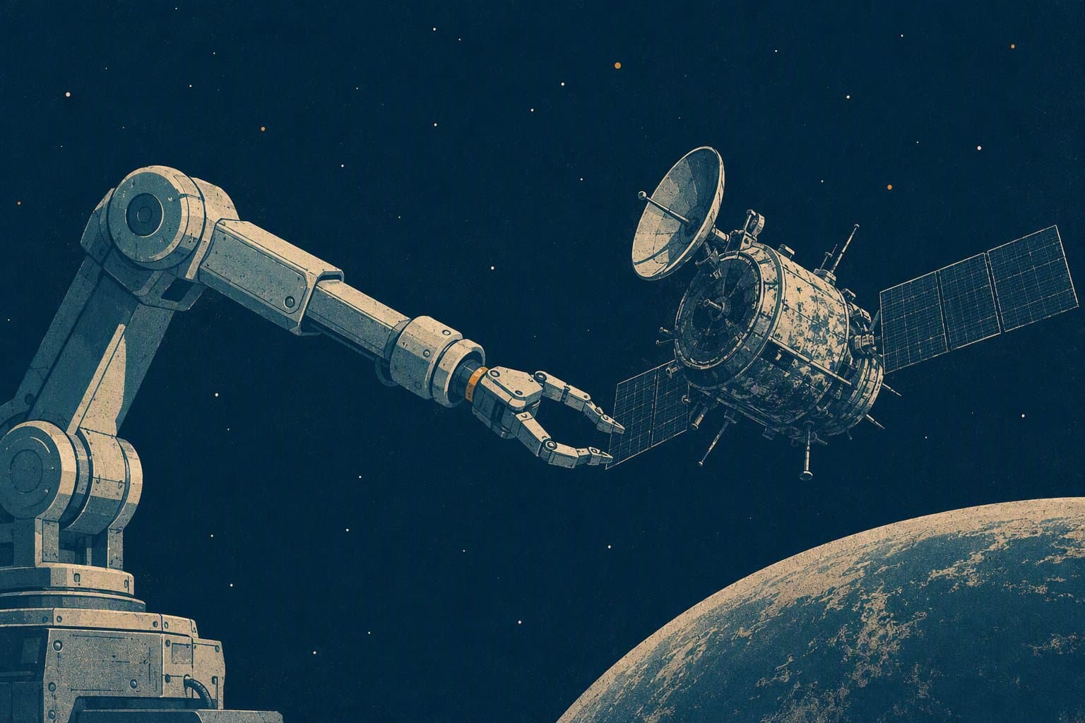 orbital maintenance - illustration, Jake Team LLC