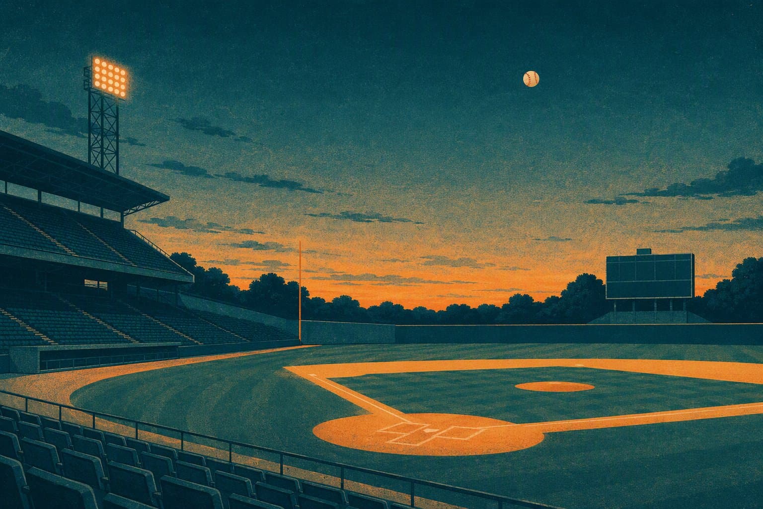 Baseball Thriller - illustration, Jake Team LLC