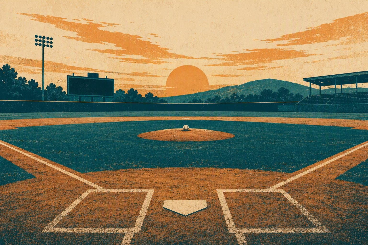 Baseball Rally - illustration, Jake Team LLC