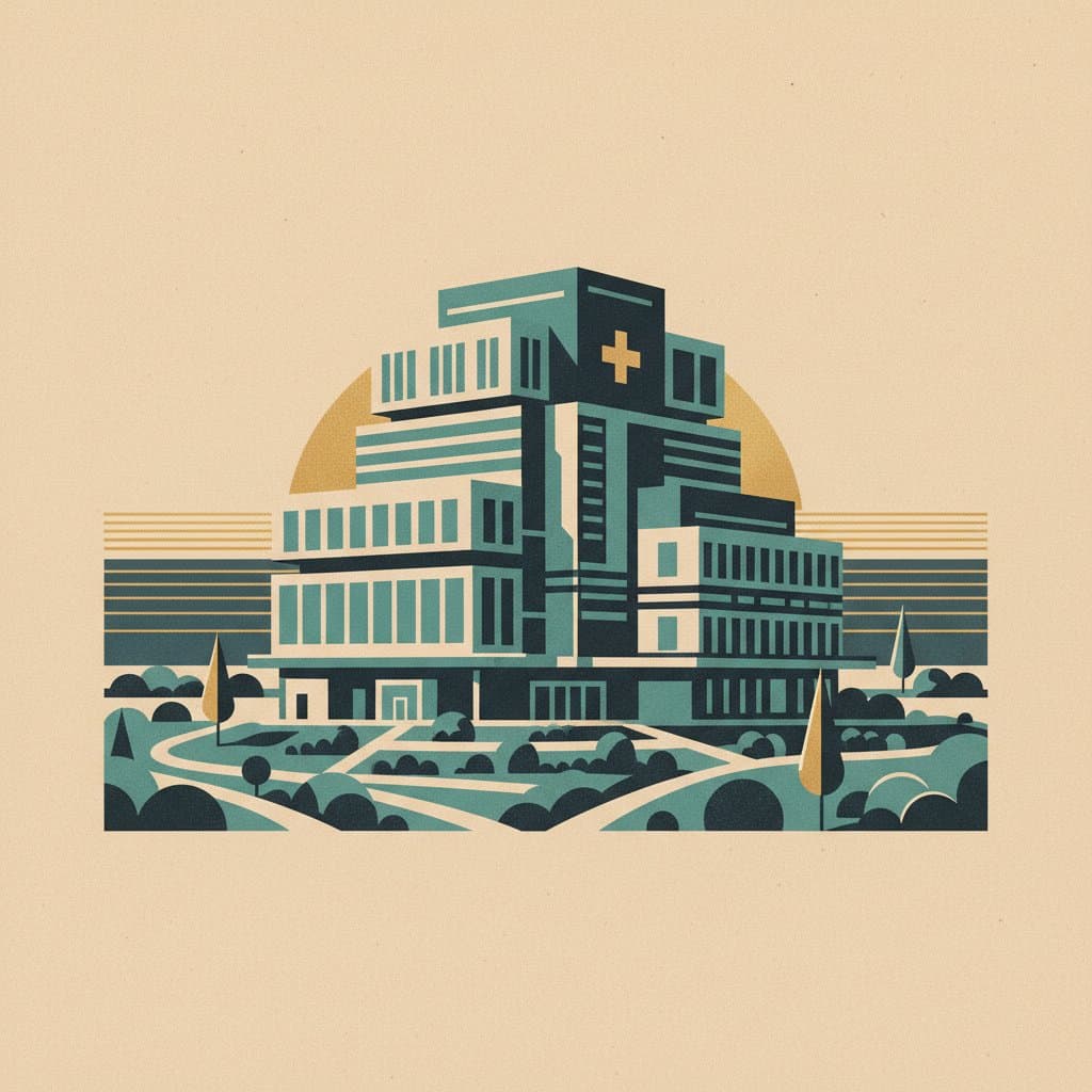 Healthcare Construction - illustration, Jake Team LLC