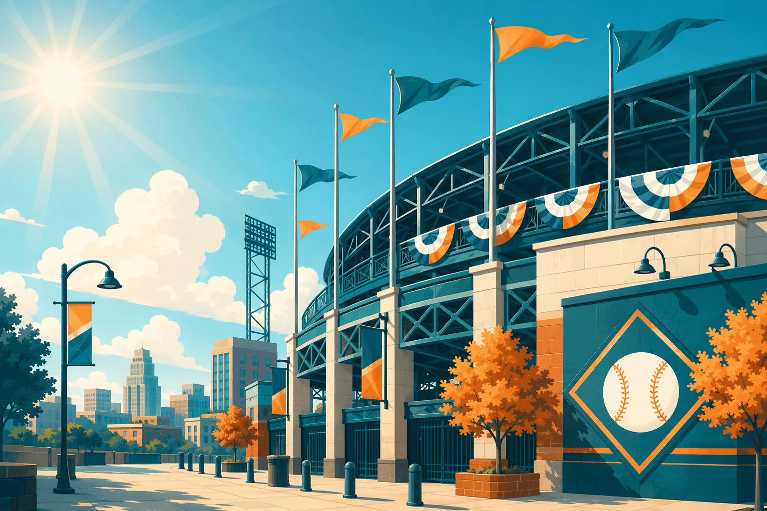 Baseball Victory - illustration, Jake Team LLC