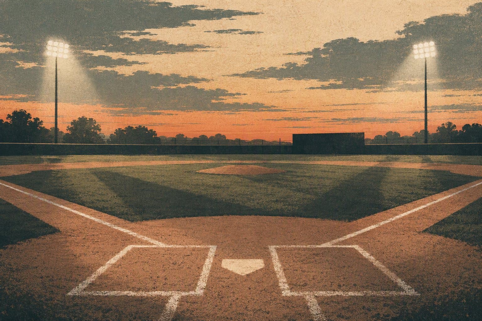 late innings tension - illustration, Jake Team LLC