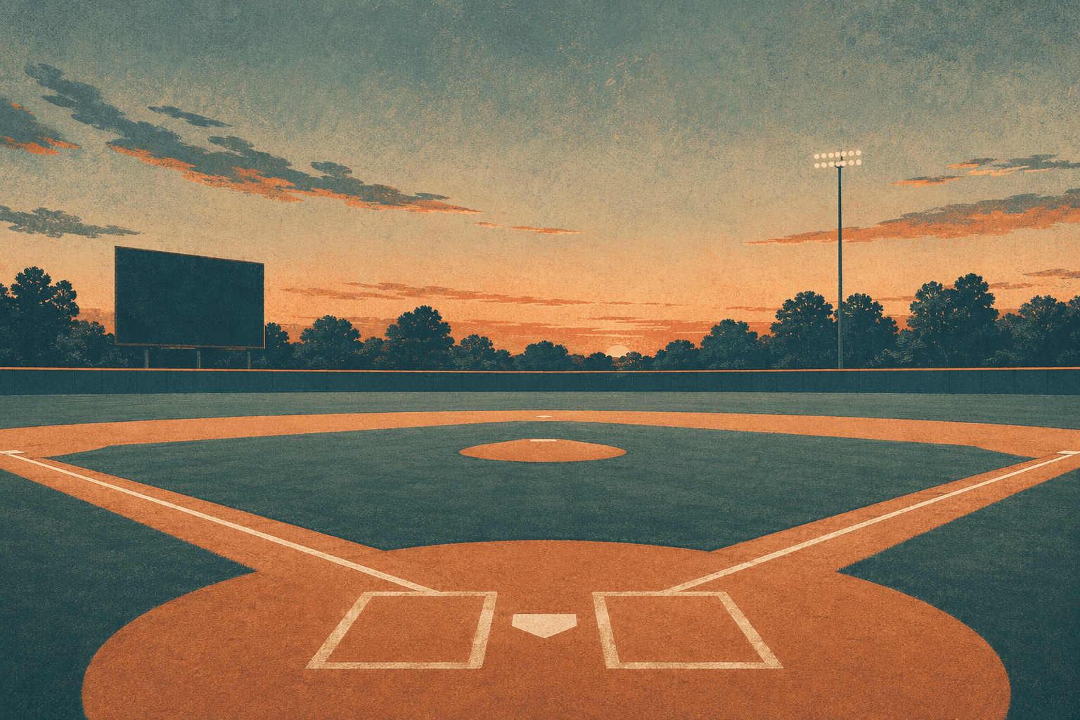 Baseball Victory - illustration, Jake Team LLC