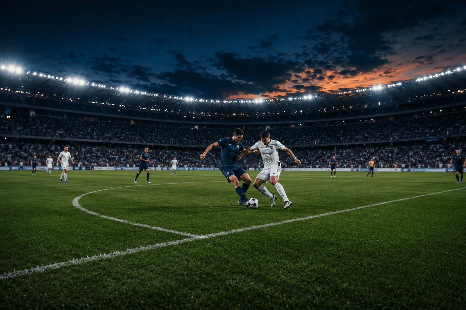 Soccer match drama - illustration, Jake Team LLC