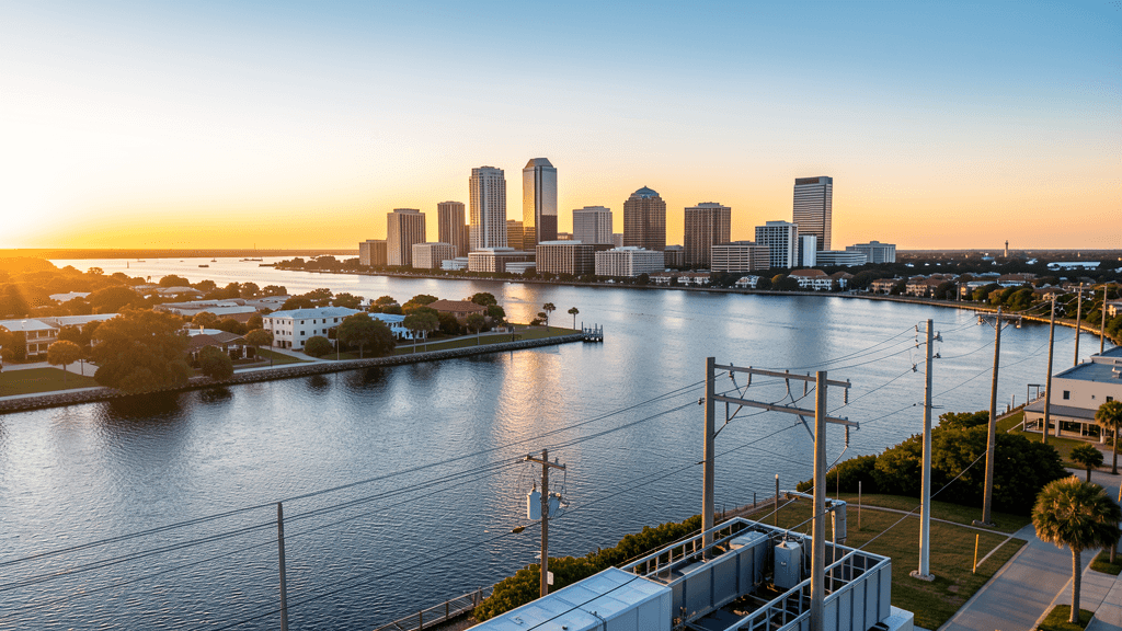 JEA utility rate adjustment for Northeast Florida — illustration, Jake Team LLC